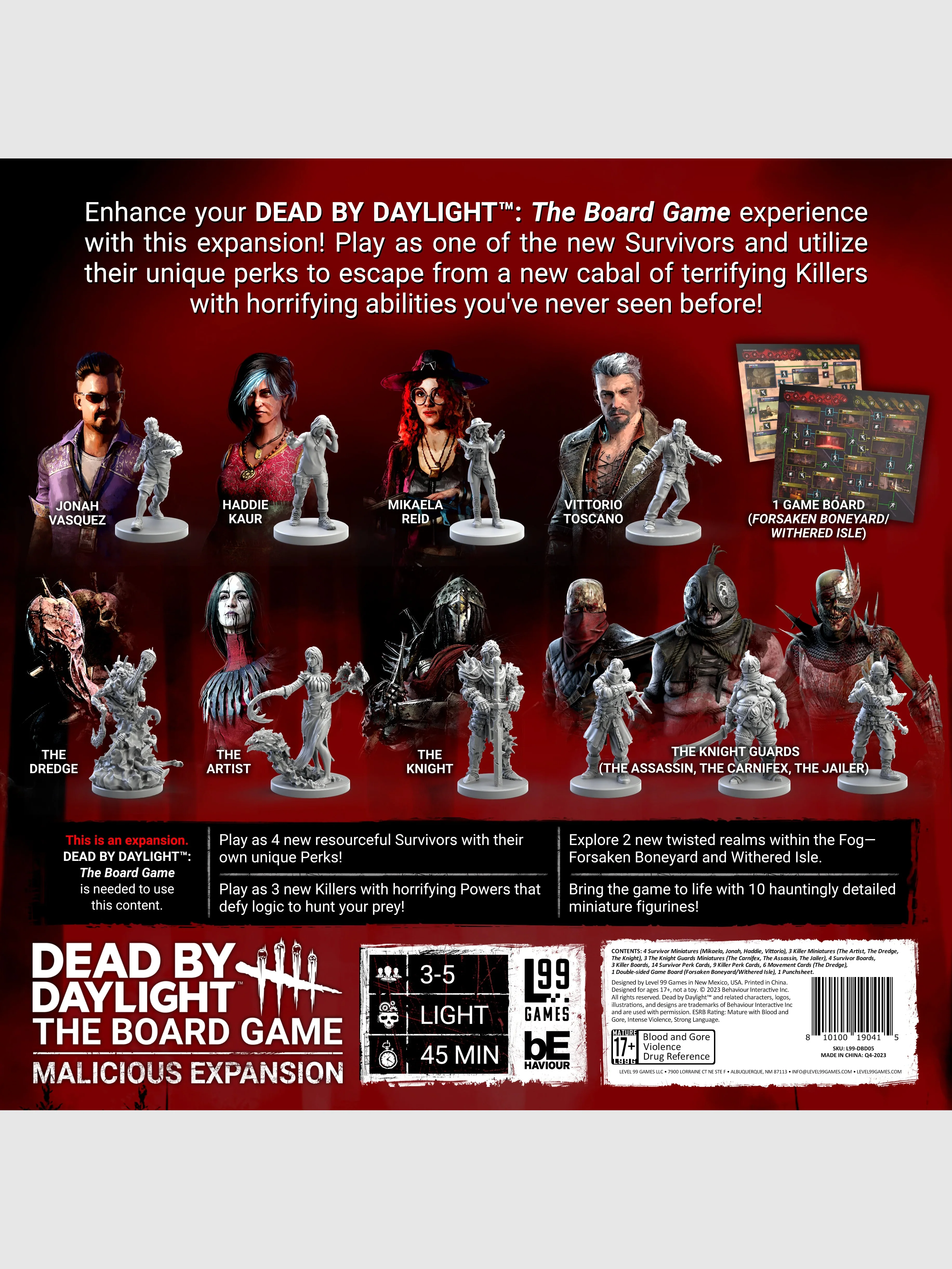 Dead by Daylight™: The Board Game Malicious Expansion - Image 3