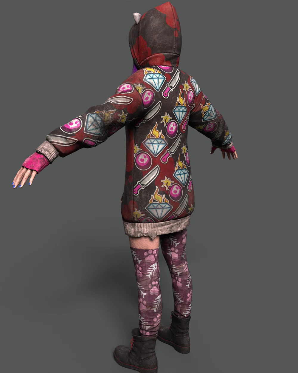 The Legion (Susie)'s Lethal Kitten Hoodie - Image 4