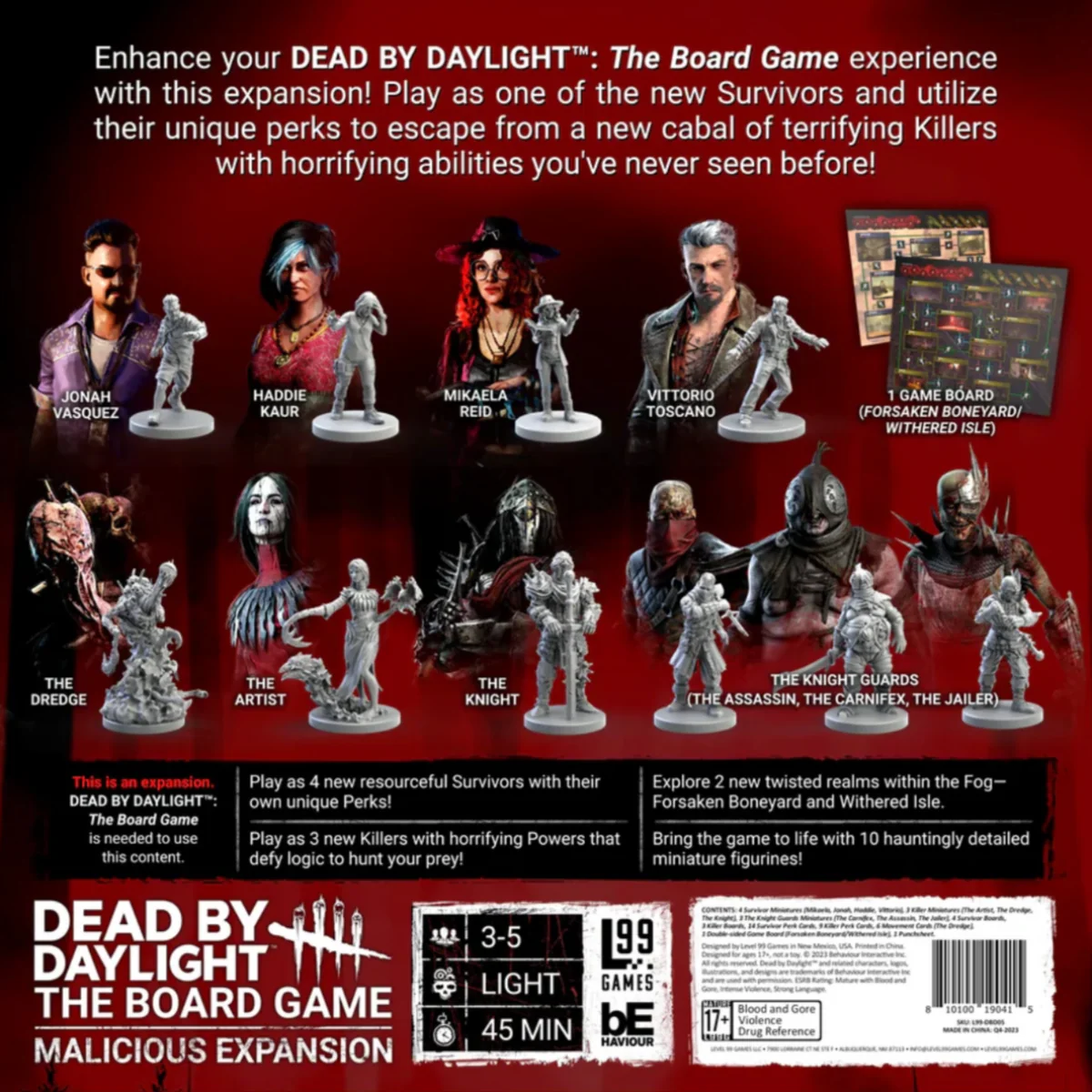 Dead by Daylight™: The Board Game Malicious Expansion - Image 4