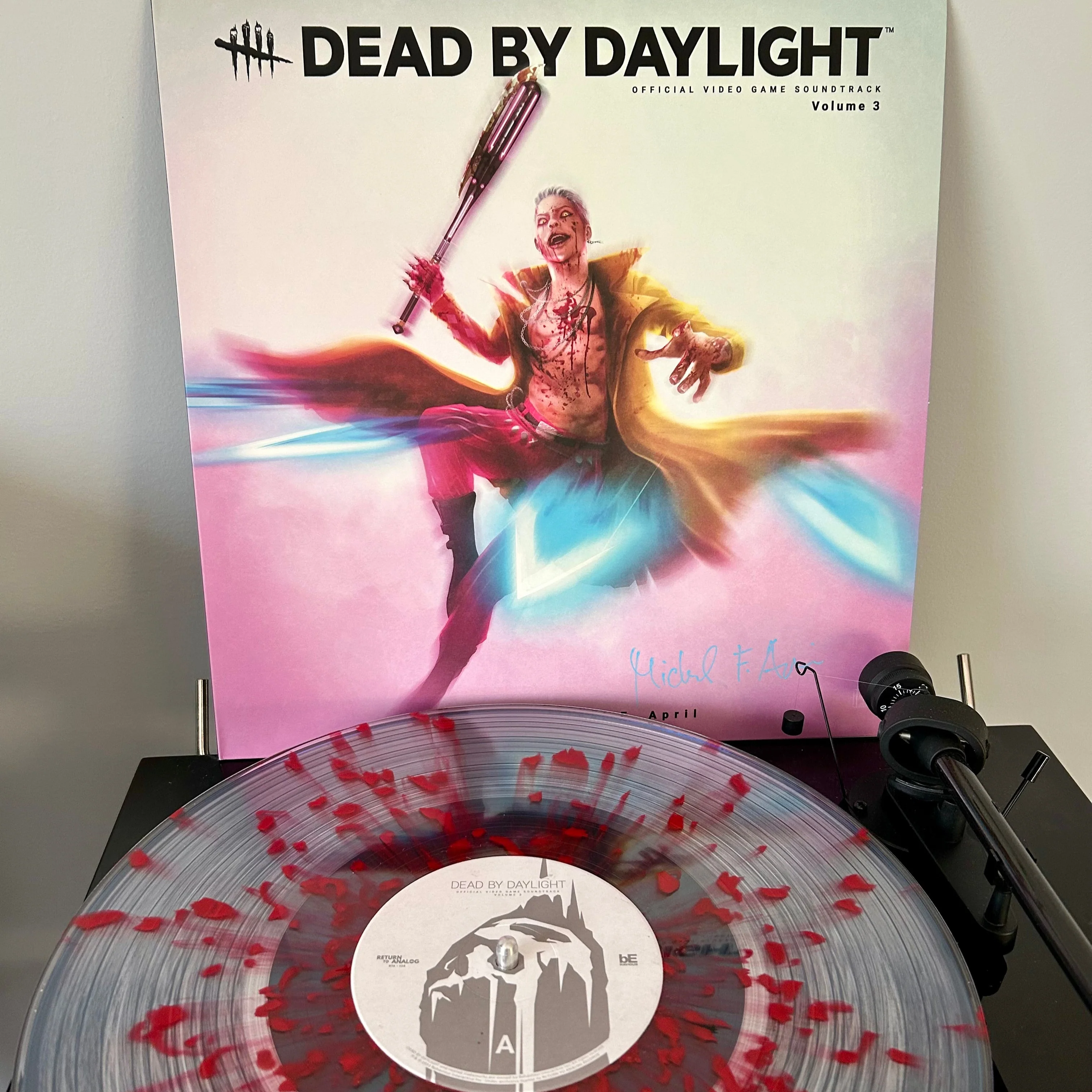 Dead By Daylight Soundtrack Volume 3 (Red Splatter - Signed edition) - Dead by Daylight Exclusive - Image 2
