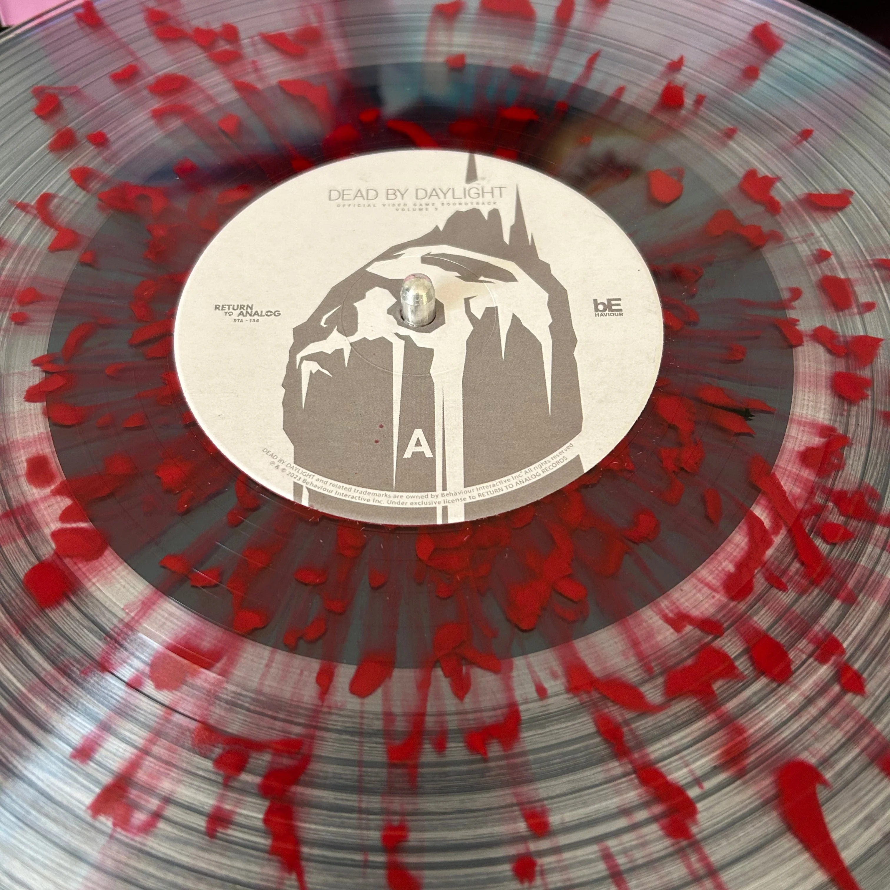 Dead By Daylight Soundtrack Volume 3 (Red Splatter - Signed edition) - Dead by Daylight Exclusive - Image 3